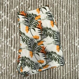 Tropical Print Carolina Belle Shorts